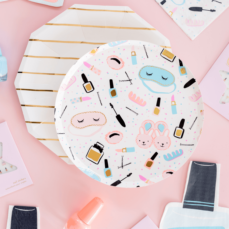 Slumber Party Spa Plates - Small