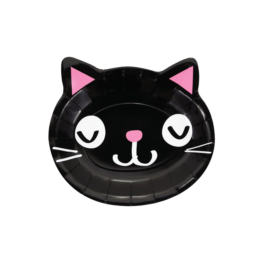 Black Cat Party Plates