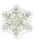 Snowflake Shaped Party Plates