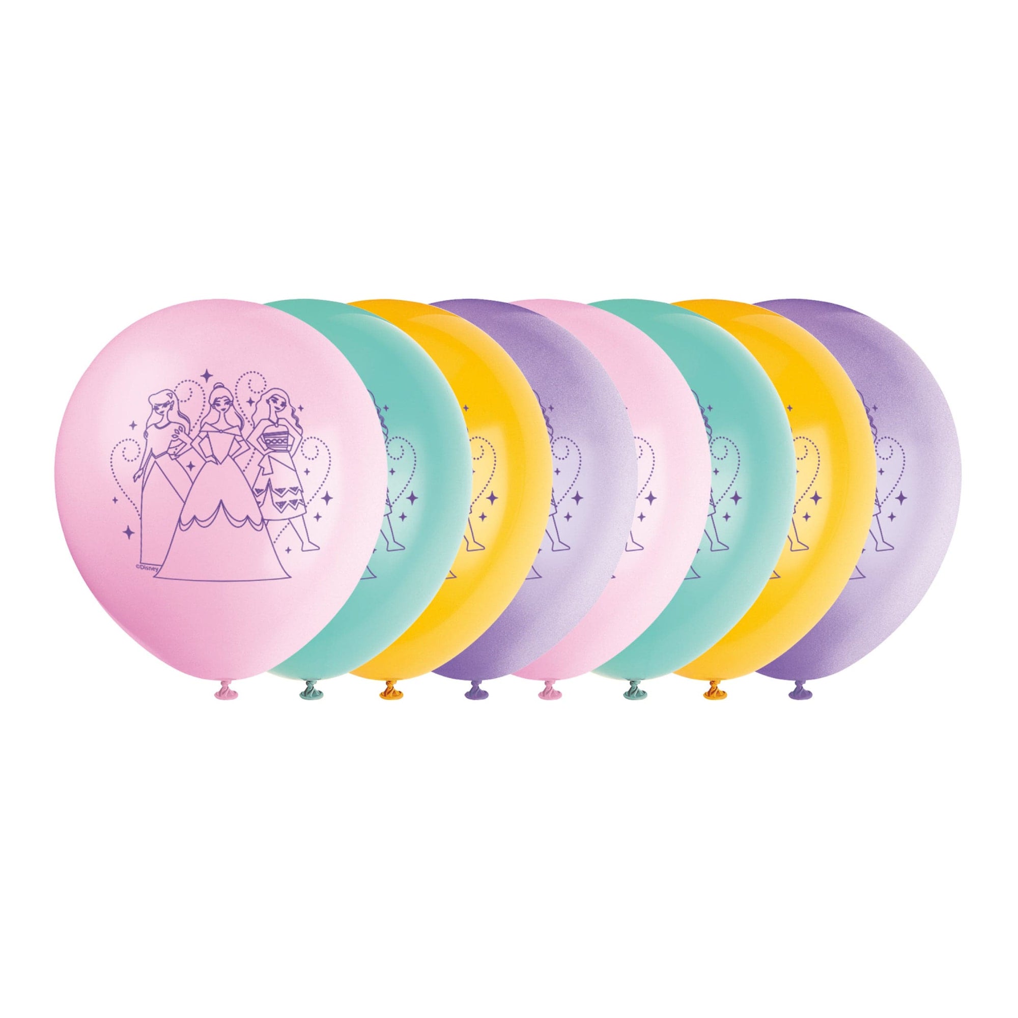Disney Princess Pastel Balloons