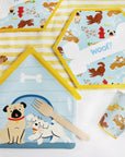 Puppy Doghouse Plates