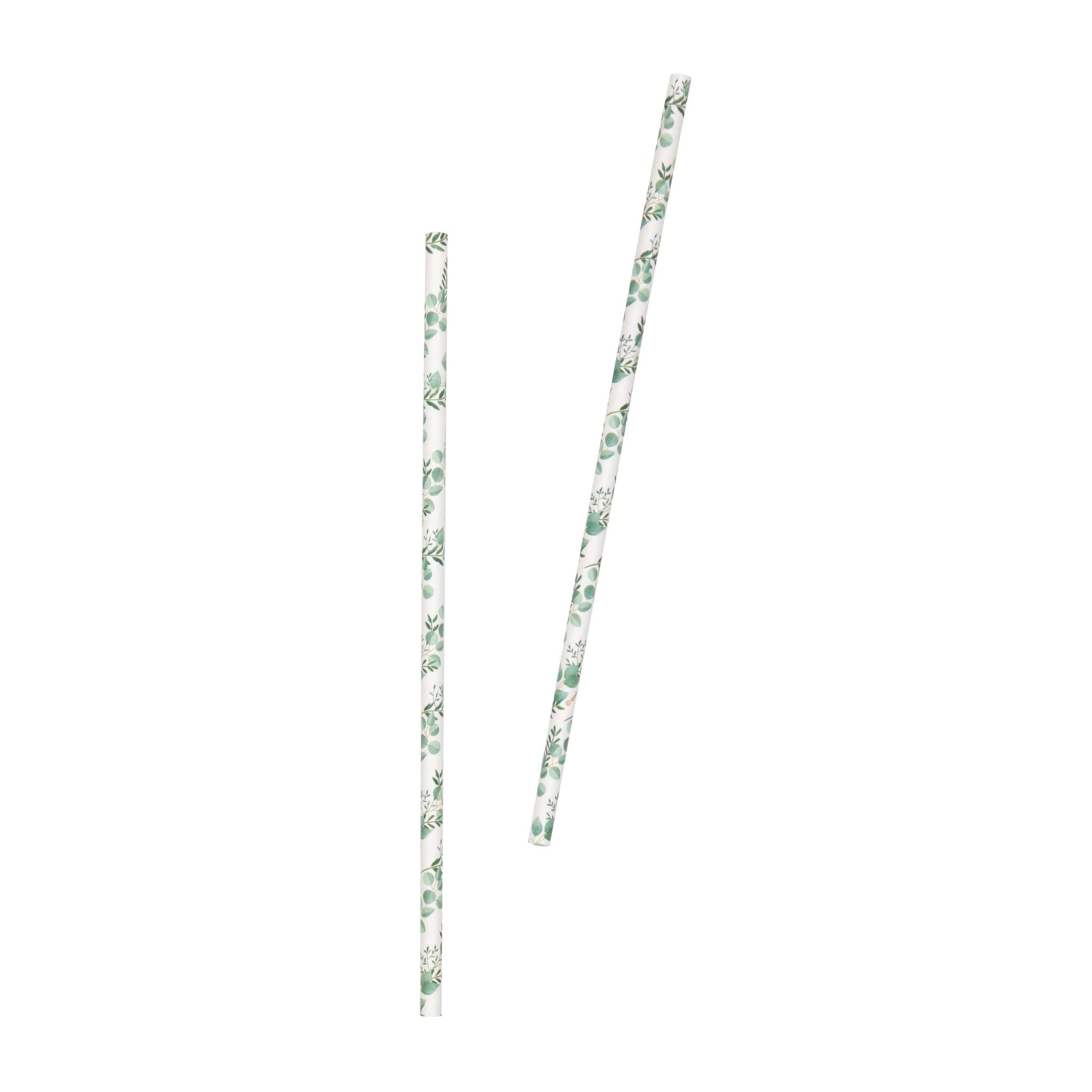 Botanical Paper Straws