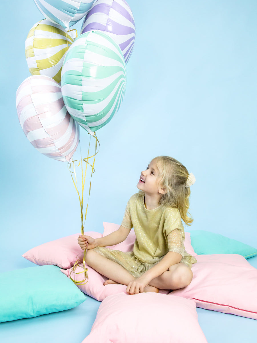 Yellow Candy Foil Balloon