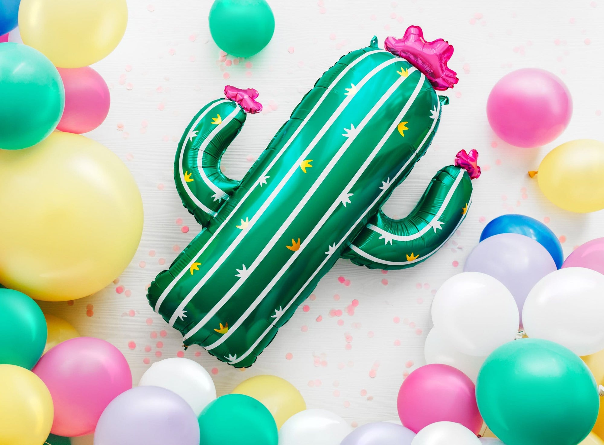 Cactus Mylar Balloon