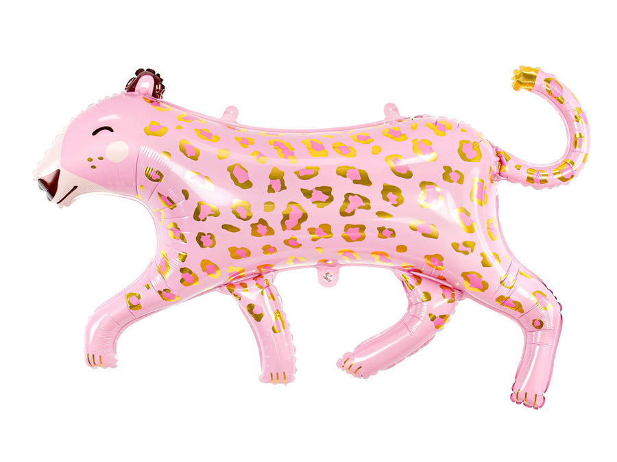 Pink Leopard Foil Balloon