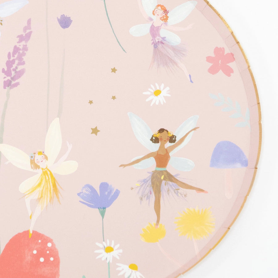 Floral Fairy Plates - Large