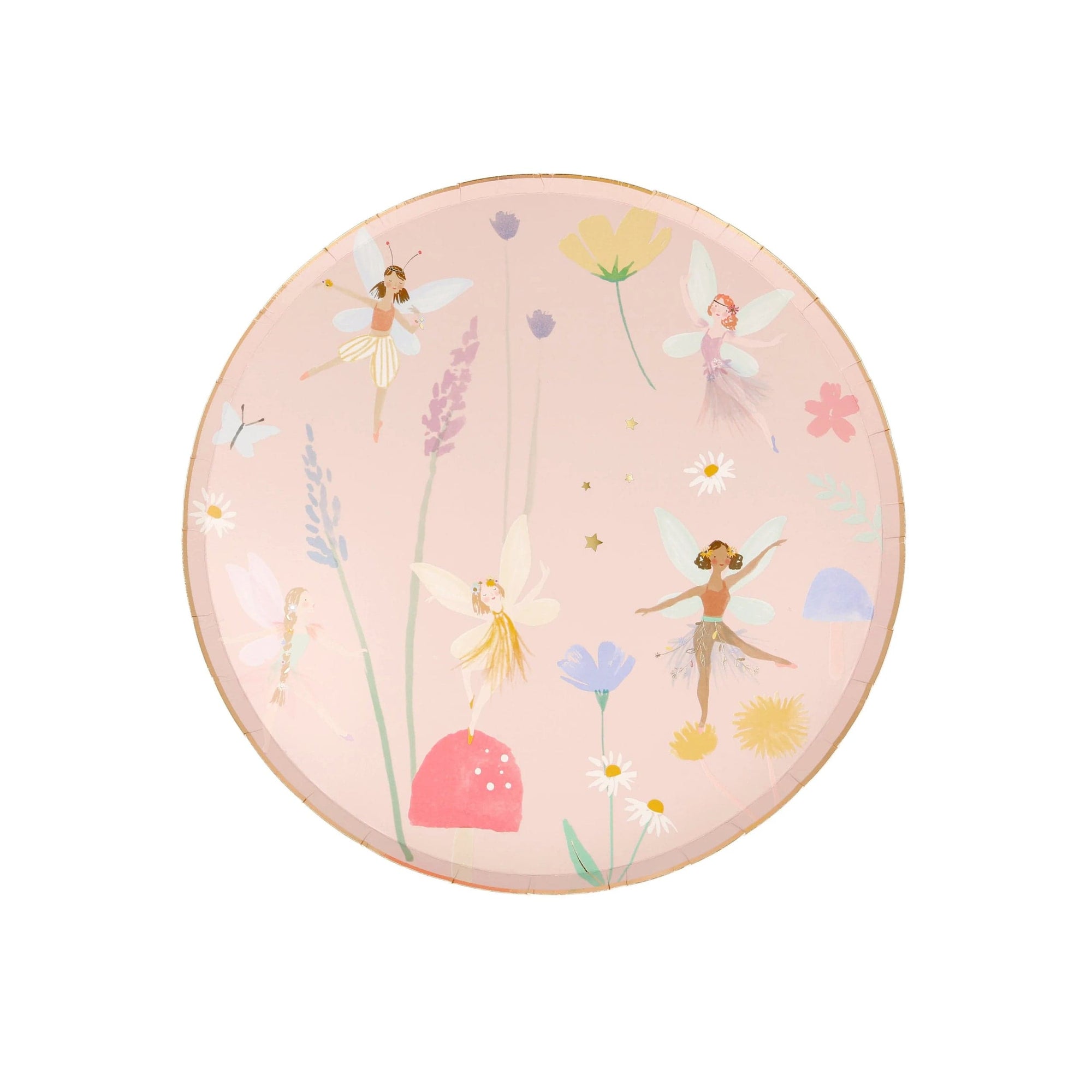 Floral Fairy Plates - Large