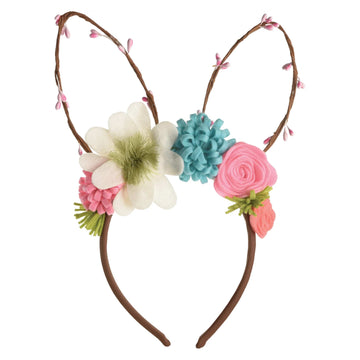 Woodland Blossoms Bunny Ears Headband