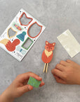 Make Your Own Fox Peg Doll Kit