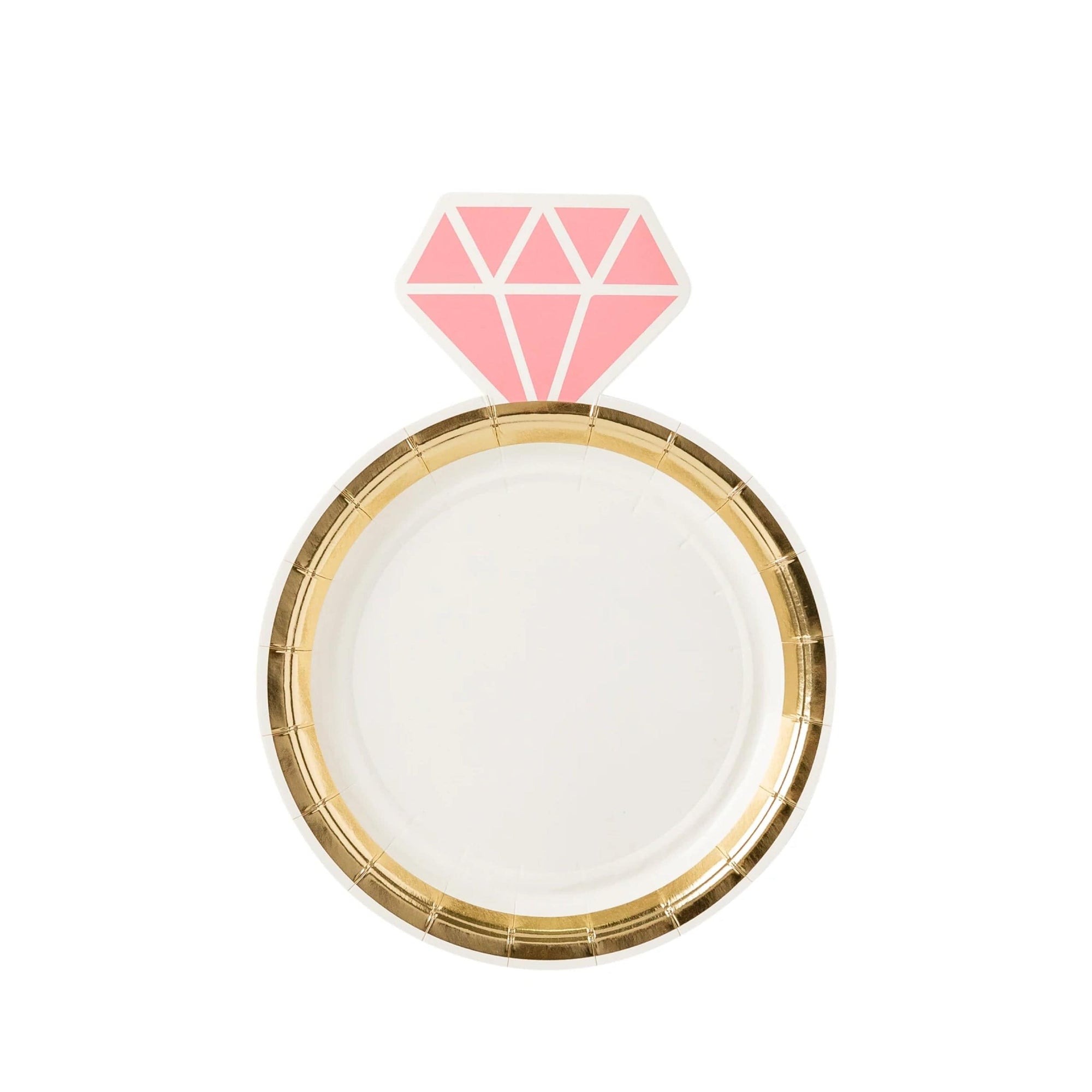 Gold Diamond Ring Plates