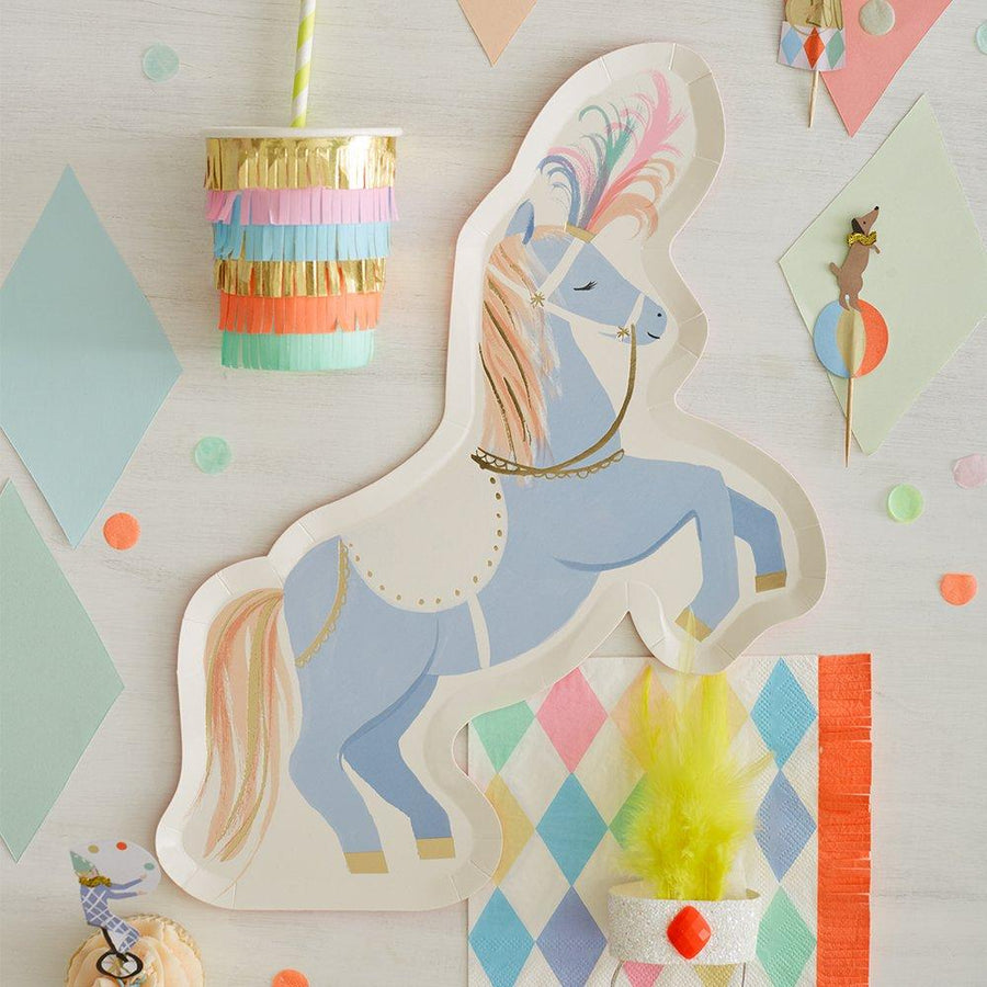 Circus Horse Plates