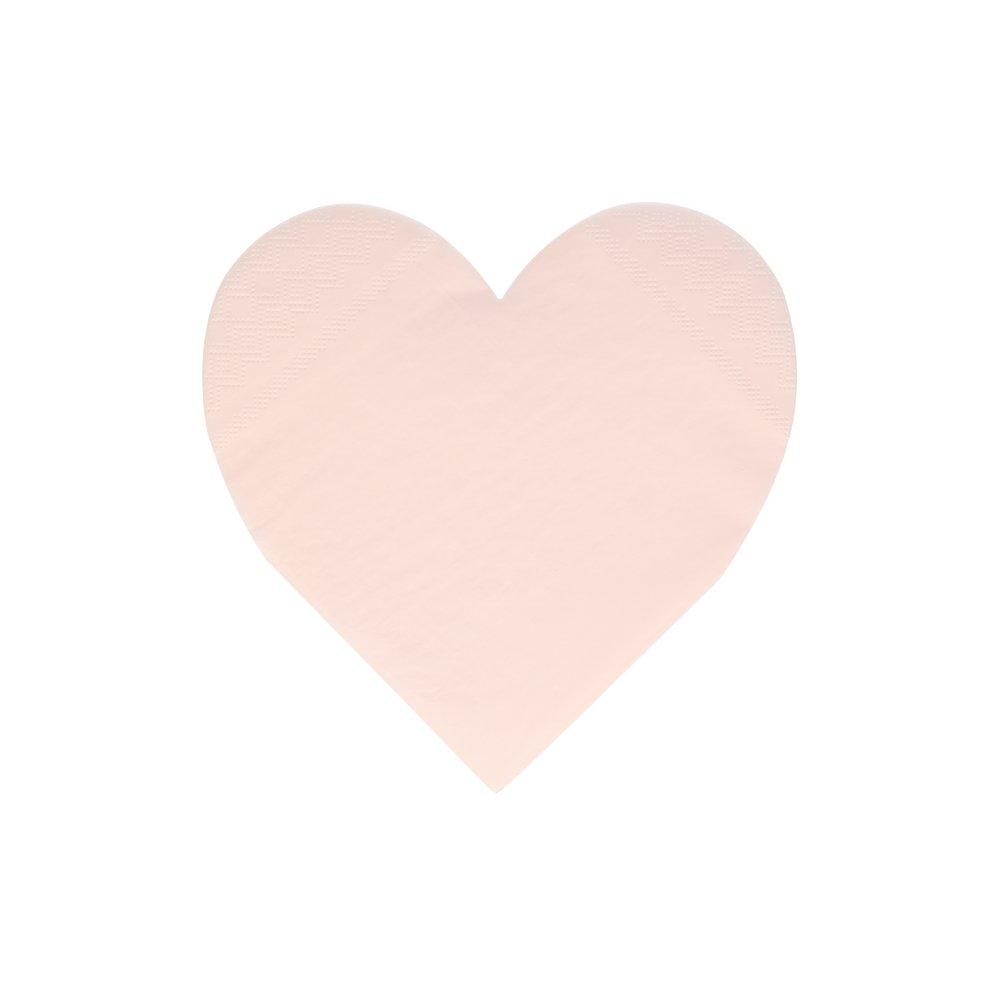Shades of Pink Heart Napkins