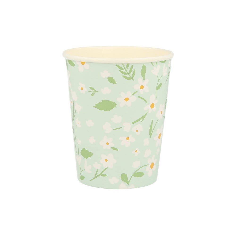Spring Floral Cups
