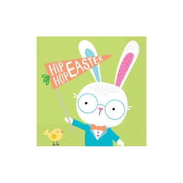 Hip Hop Easter Bunny Party Napkins