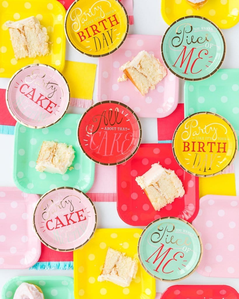 Birthday Party Plates