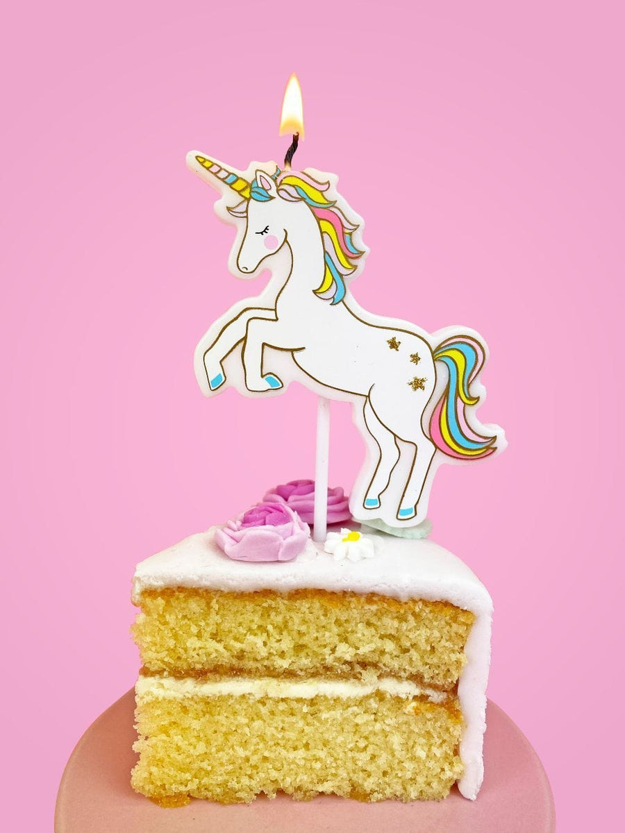 Prancing Unicorn Candle