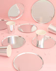 Silver Circle Plates - Small