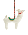 Knitted Llama Ornament