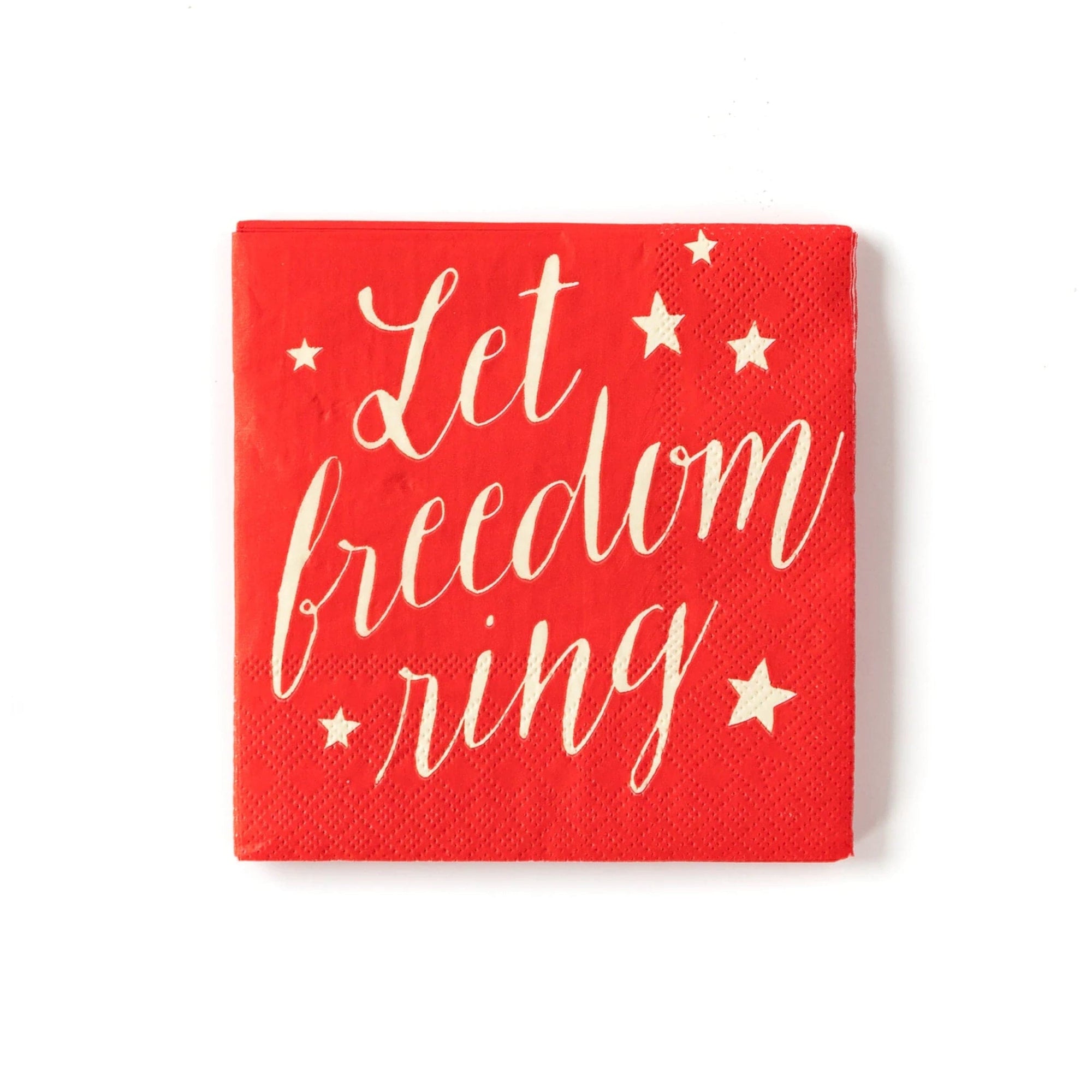 Let Freedom Ring Napkins - Small