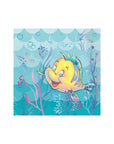 The Little Mermaid Flounder Napkins - Large