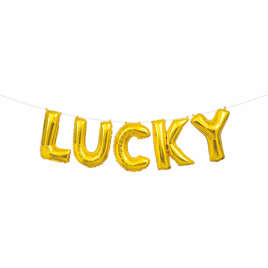 Lucky Balloon Banner