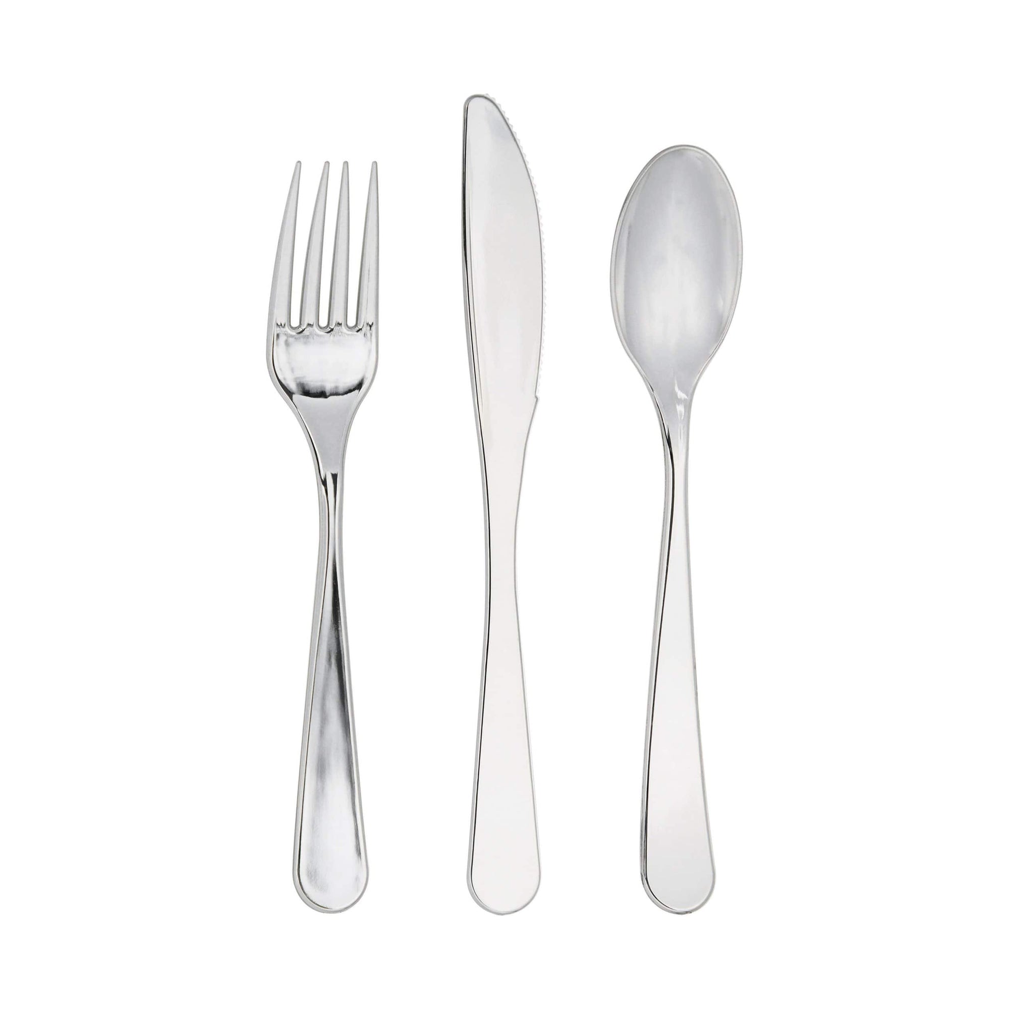 Luxe Silver Party Cutlery
