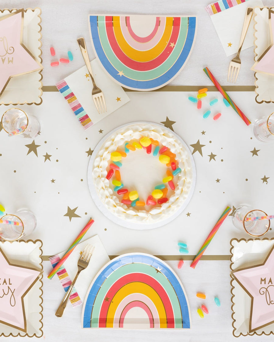 Pink Magical Day Star Plates