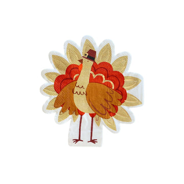 Thanksgiving Turkey Die Cut Napkins