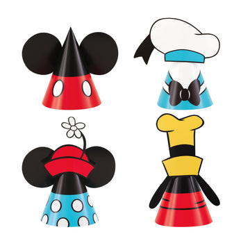 Classic Mickey Mouse & Friends Party Hats