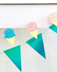 Ice Cream Cone Mini Banner