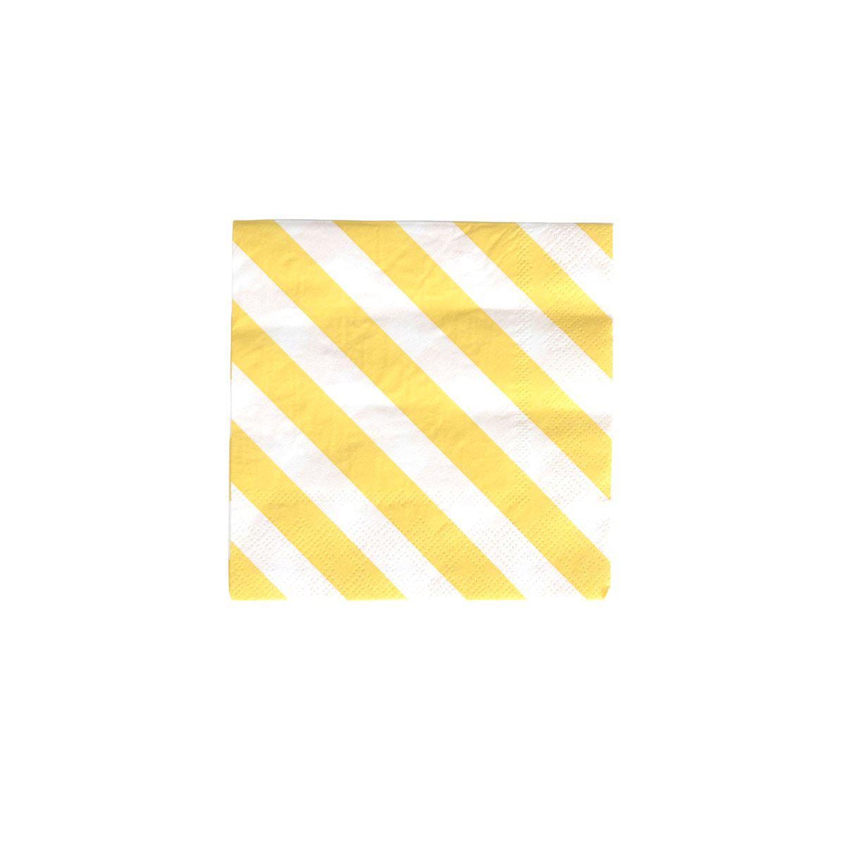 Yellow Stripe Napkins