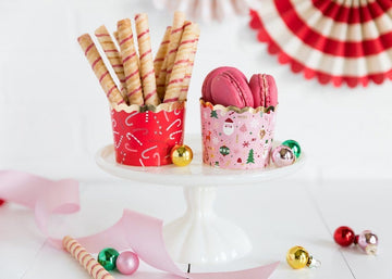Christmas Wonderland and Candy Cane Baking Cups