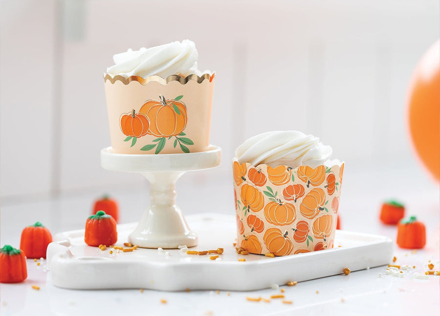 Peachy Pumpkin Baking Treat Cups