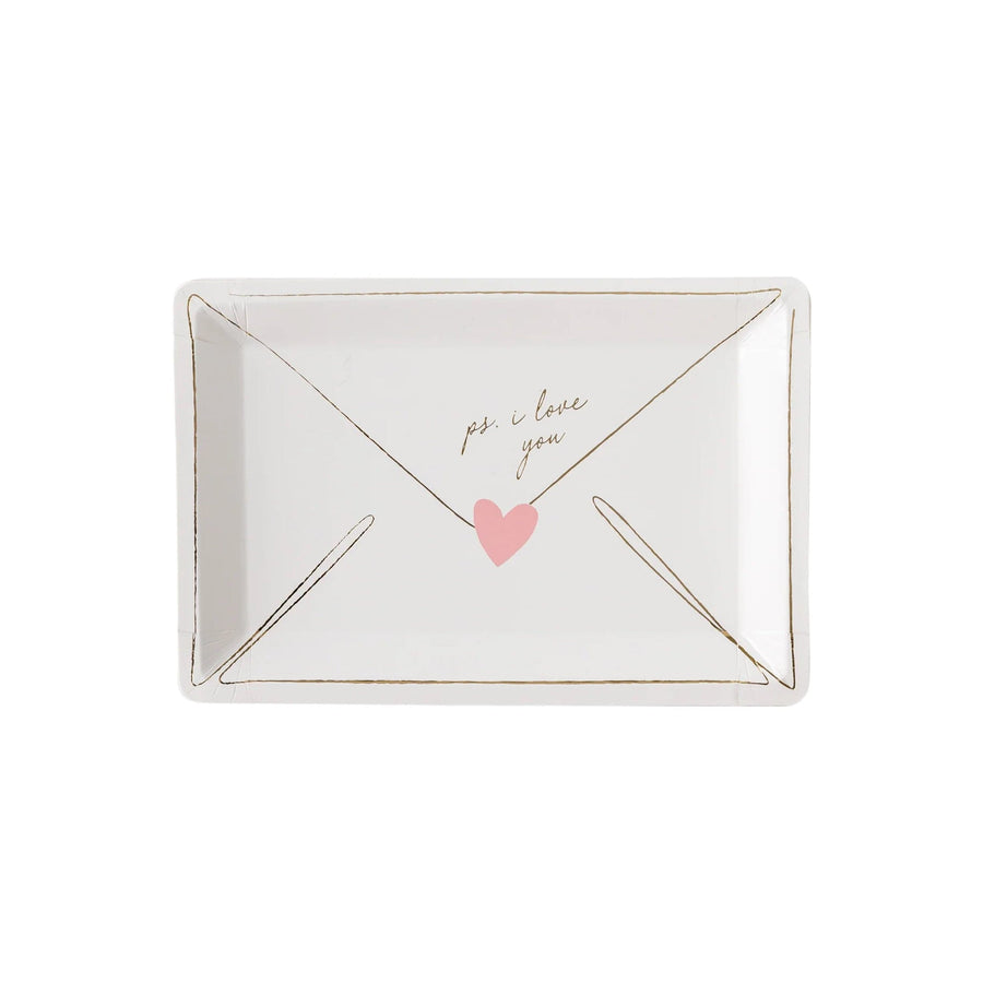 PS I Love You Letter Plates