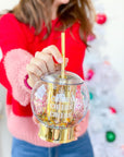 Snow Globe Sipper Cup