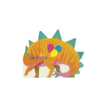 Party Dinosaur Shaped Napkins