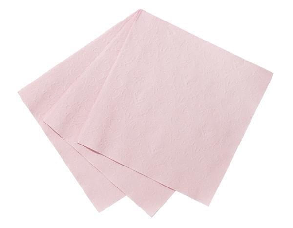 Blush Pink Lace Napkins