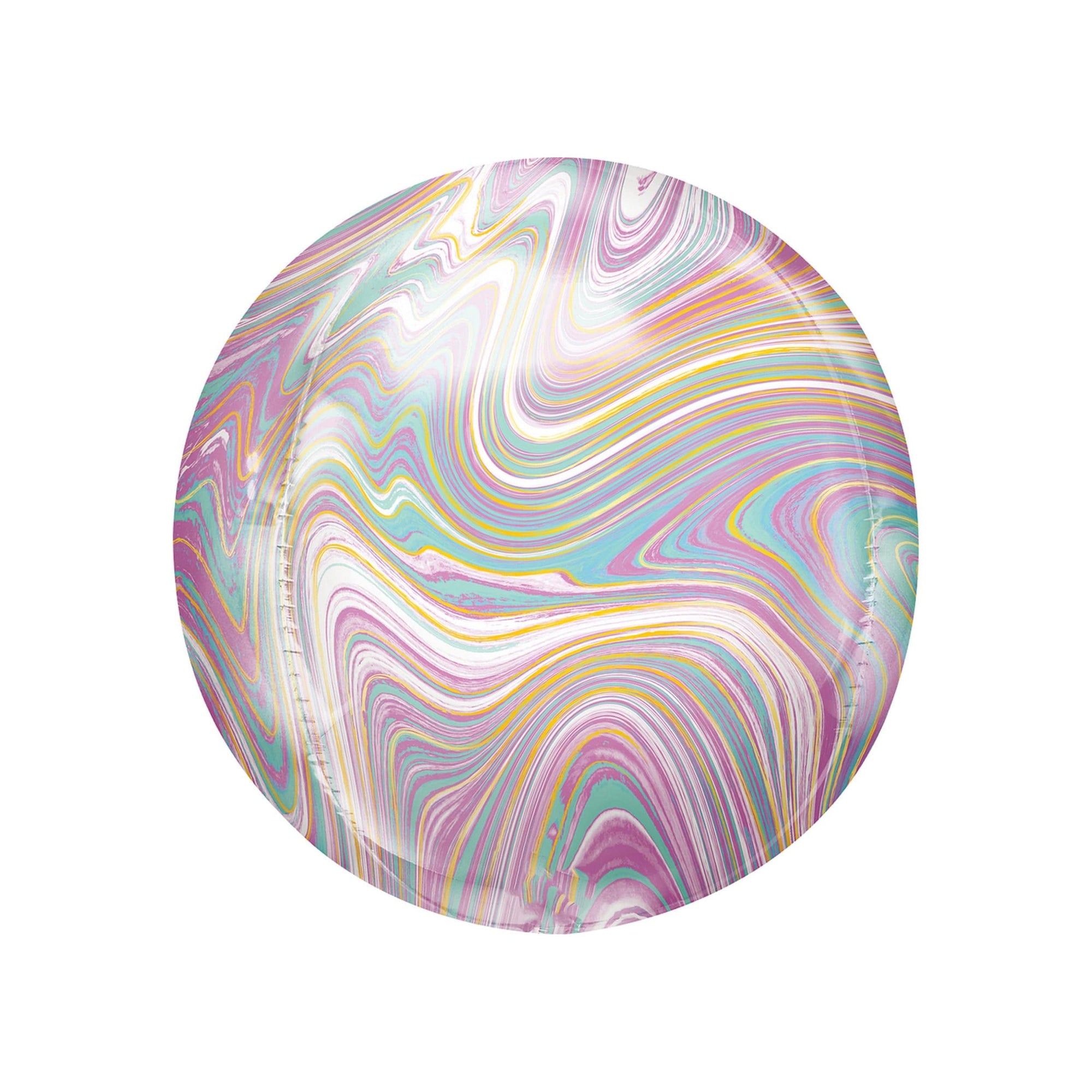 Pastel Marble Orb Balloon