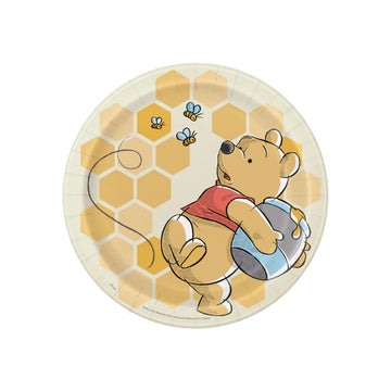 Pooh Hunny Bee Plates - Large