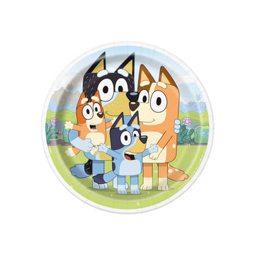 Bluey Party Plates