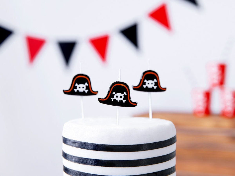 Pirate Hat Candles