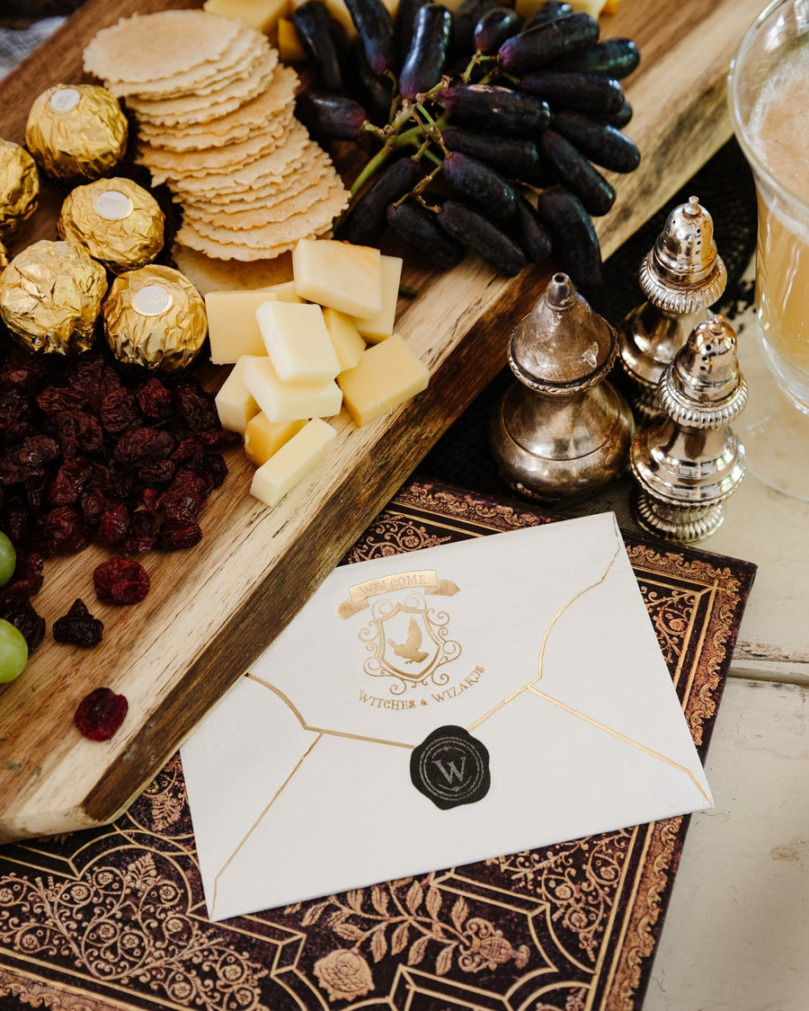 Wizardry Letter Shaped Napkins