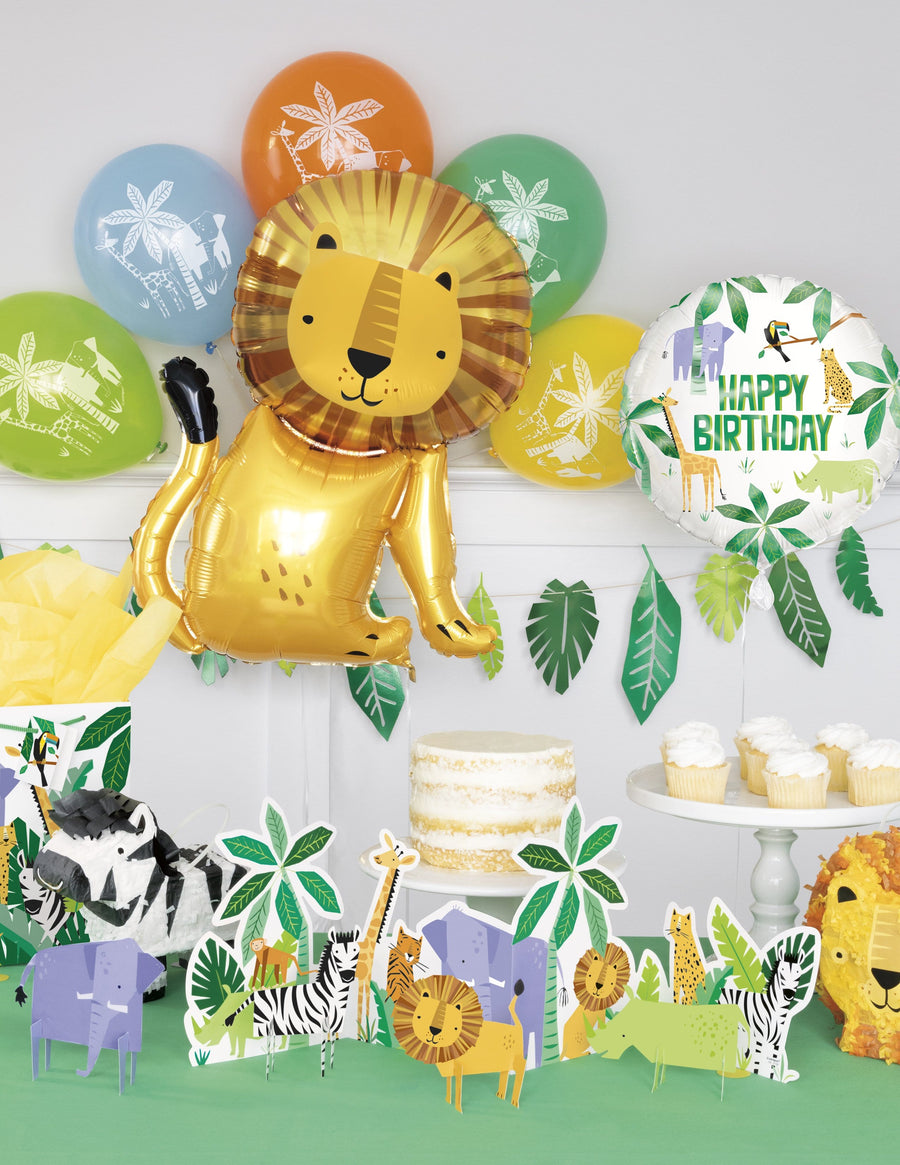 Jungle Lion Balloon Bouquet Kit