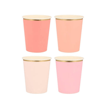 Shades of Pink Heart Cups