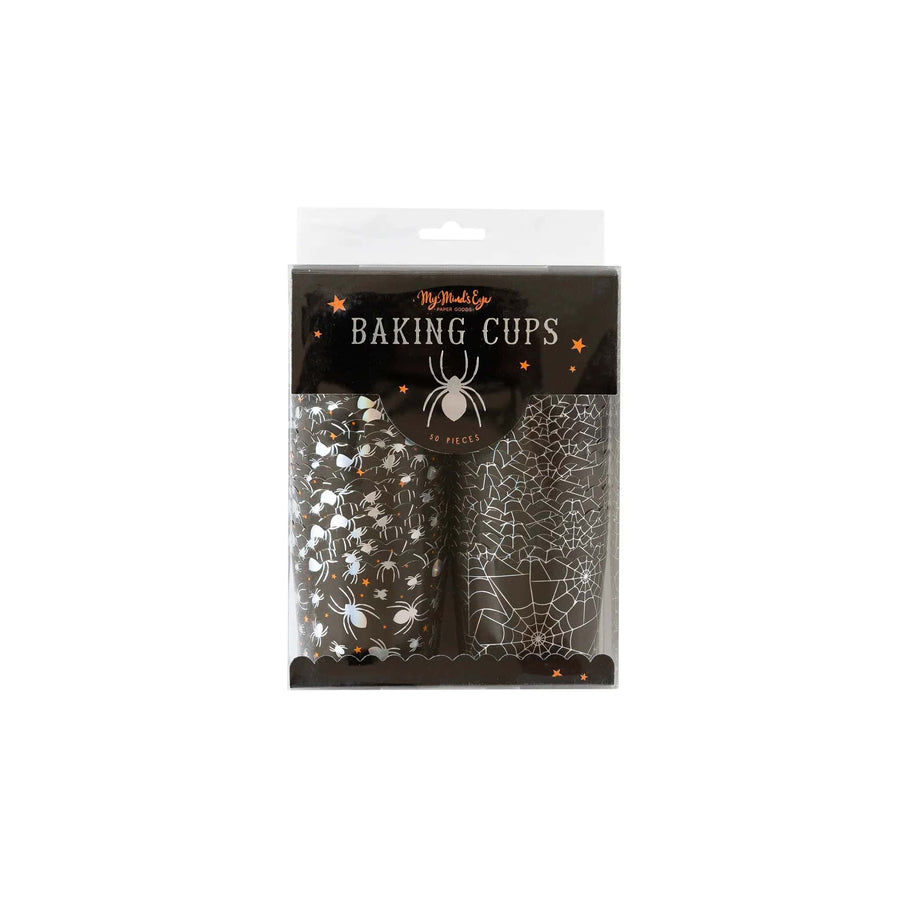 Halloween Spider Baking Cups