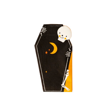 Skeleton Coffin Napkins