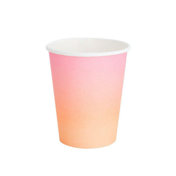 Sunset Ombre Party Cups