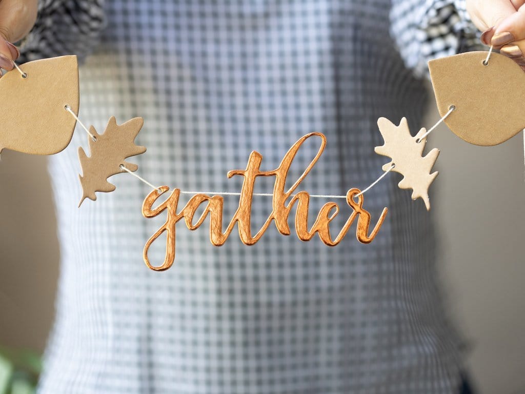 Thanksgiving Leaf Gather Garland