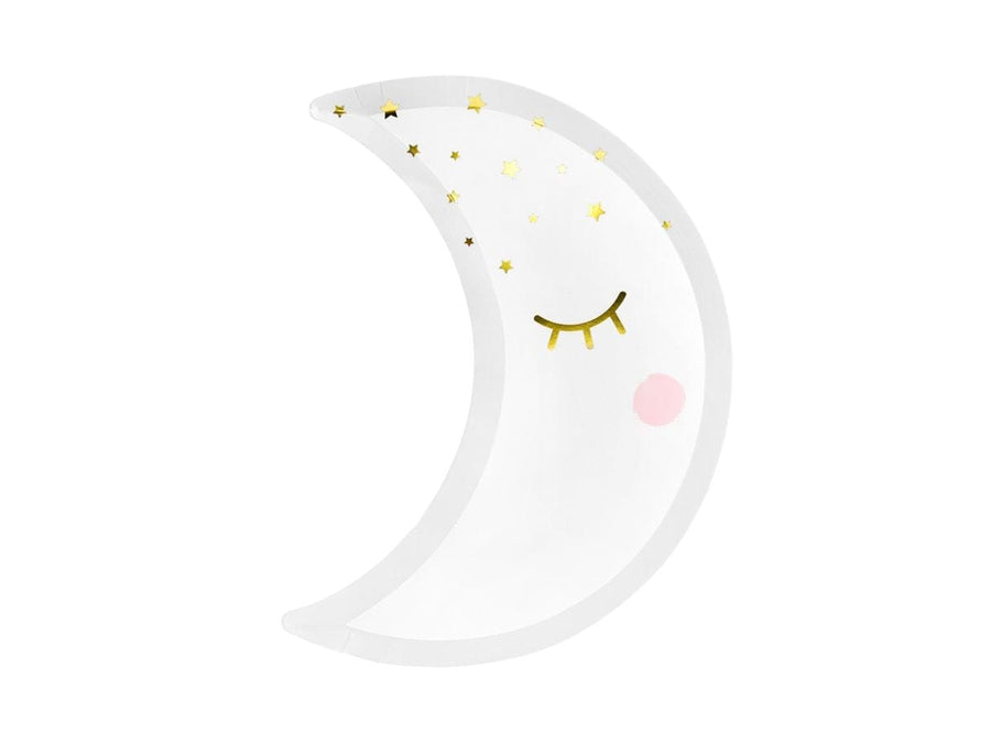 Crescent Moon Party Plates