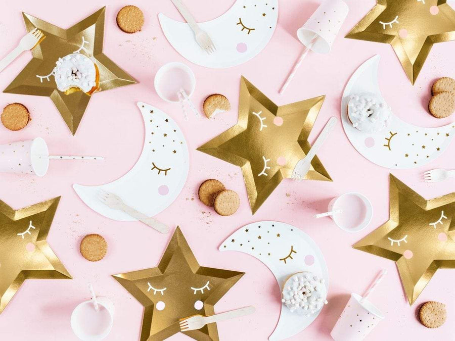 Crescent Moon Plates